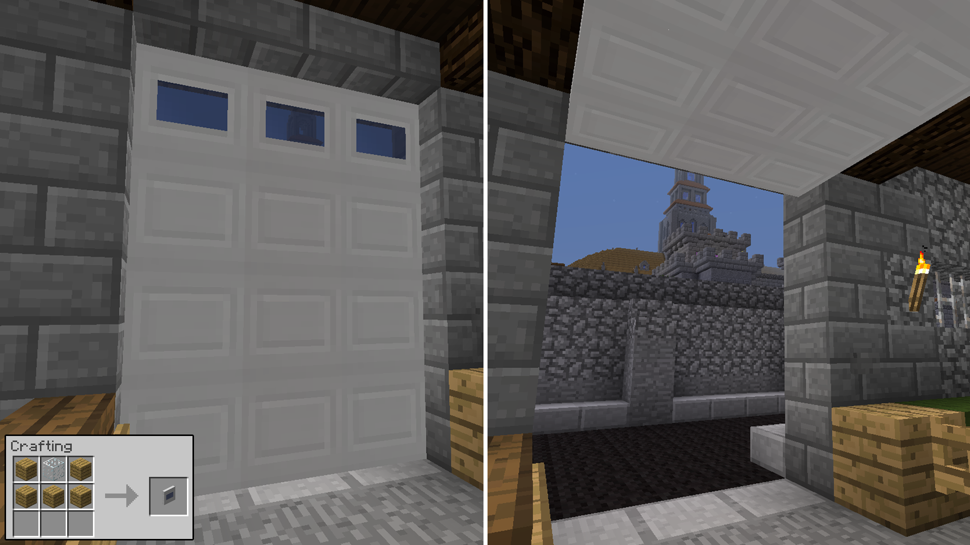 Download Minecraft Garage Door Mod Brownskiey